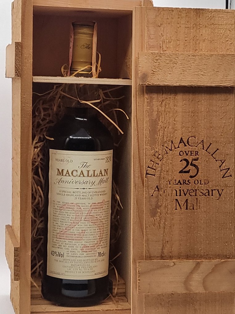 Macallan 1971 25 years old - Anniversary Malt - Original bottling  - b. 1997  - 70厘升 #1.1