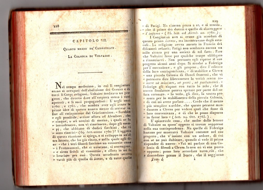 Augustin Barruel - Memorie per la storia del giacobinismo - 1802 #1.3