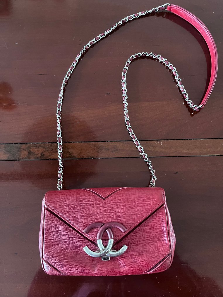 Chanel - macro chevron flap bag - Bolso/bolsa #1.2