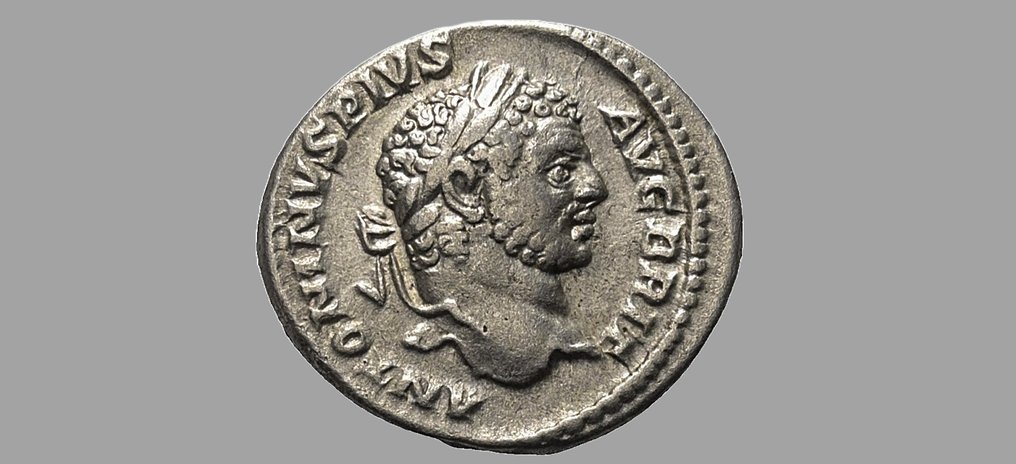 Romeinse Rijk. Caracalla (198-217 n.Chr.). Denarius Rome #2.1