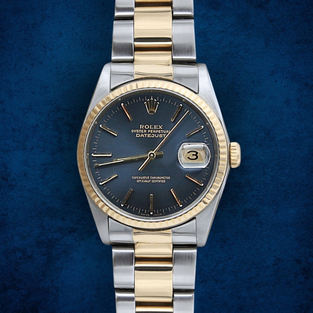 Rolex - Oyster Perpetual Datejust 36 - Blue Dial - 16233 - 中性 - 1990-1999 #1.1