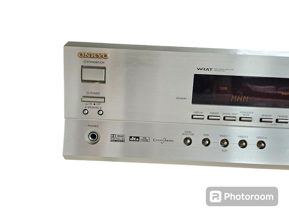 Onkyo TXSR501E DTSES Discrete Dolby Digital EX 6.1 Solid state