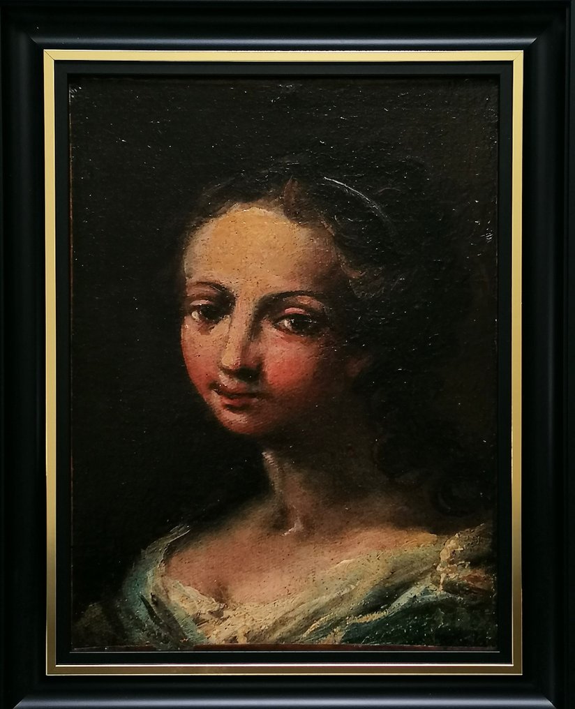 Italian school (XVIII) - Portrait of a Young Lady #1.2