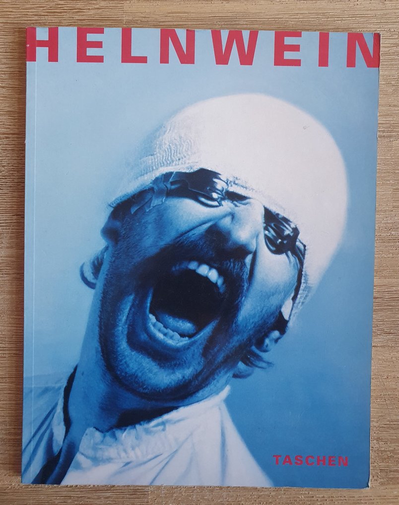 Signed; Gottfried Helnwein - photo (signed) "In the Studio" & book "HELNWEIN" - 1992 #3.1