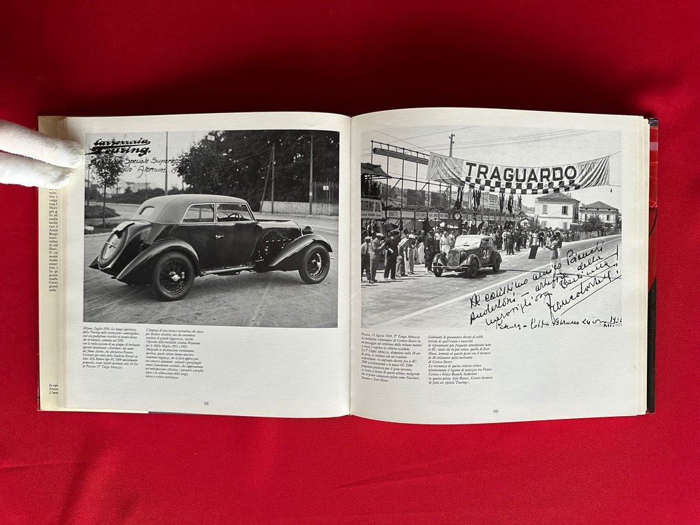 Book - Touring Superleggera - 'Carrozzeria Touring' di Carlo Felice Bianchi Anderloni e Angelo Tito Anselmi - 1982 #3.2