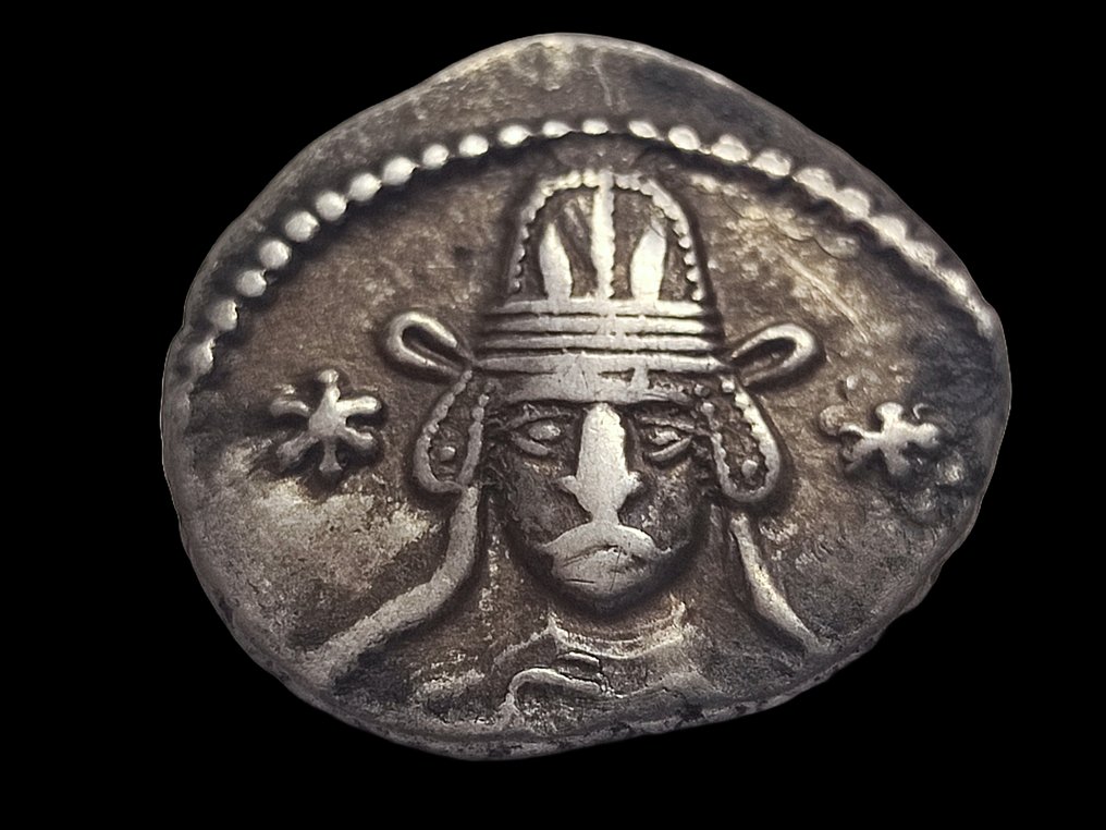Parthische Rijk. Meherdates (Usurper). Drachm 49-50 AD. Ekbatana #1.1