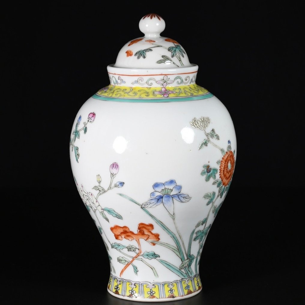 Vase - Porcelain - China - Republic period (1912-1949) #1.2