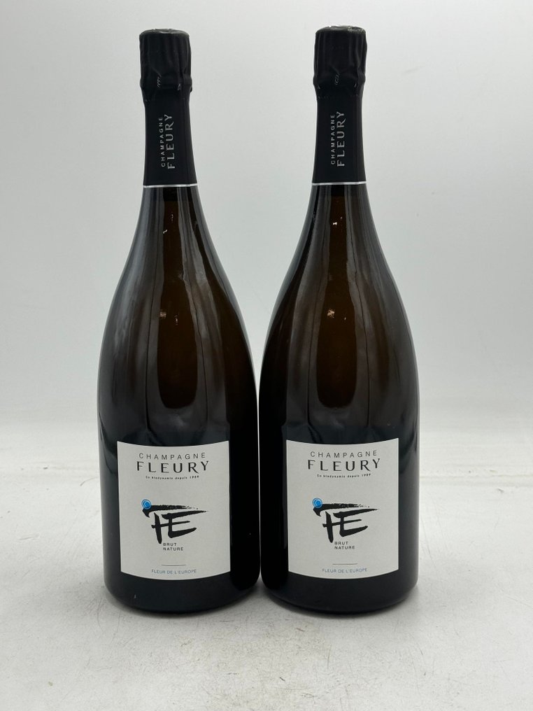 Fleury, Fleur de l'Europe - Champagne Brut Nature - 2 Magnum (1,5 L) #1.0