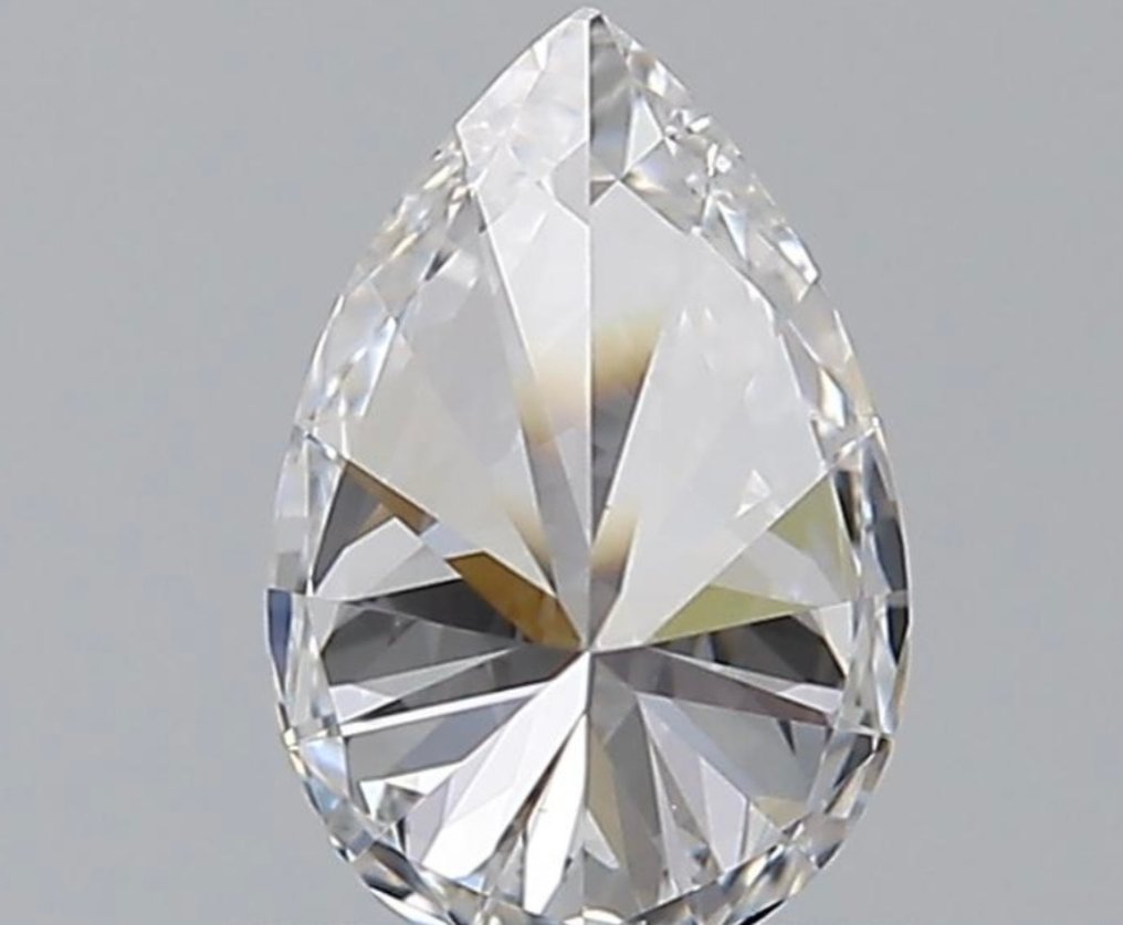 Diamond - 0.50 ct - Αχλάδι, Μπριγιάν - D (άχρωμο) - VVS2 #2.2