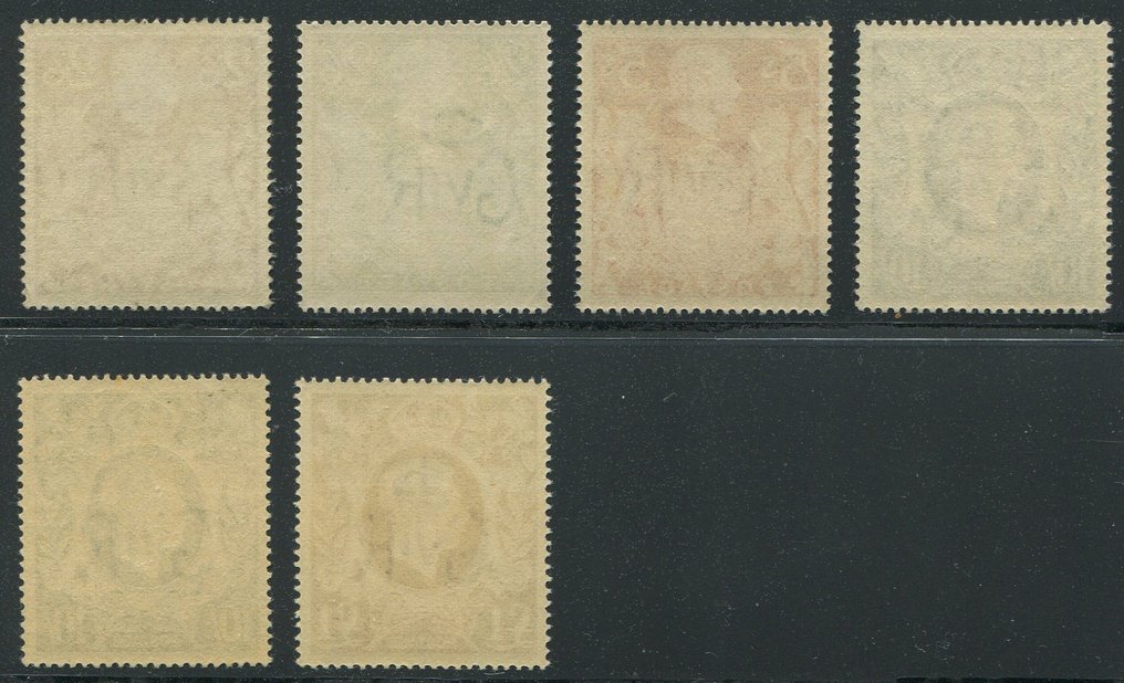 Nagy-Britannia 1939/1948 - A magas értékek beállítása kész - Stanley Gibbons nrs 476-478c complete #2.1