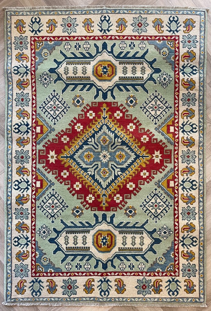 kazah afgan - Carpetă - 180 cm - 123 cm #1.1
