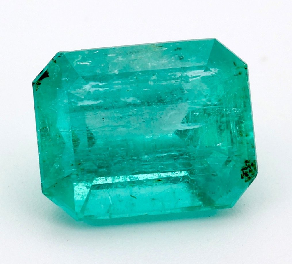 Vihreä Smaragdi  - 4.47 ct - Kansainvälinen gemologinen instituutti (IGI) #1.1