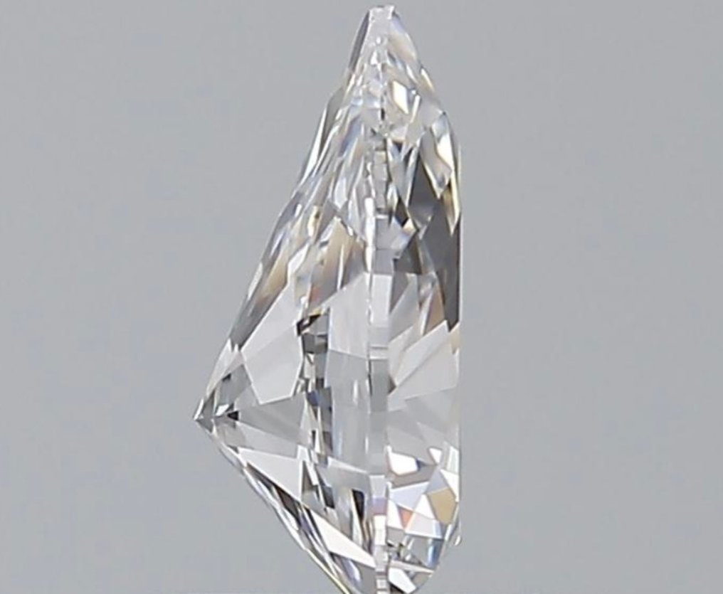 Diament - 0.50 ct - brylantowy, gruszkowy - D (bezbarwny) - VVS2 (z bardzo, bardzo nieznacznymi inkluzjami) #3.1