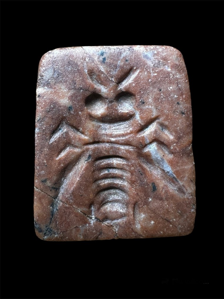 Mésopotamien Jaspe Amulet seal - 25 mm  (Sans Prix de Réserve) #1.1