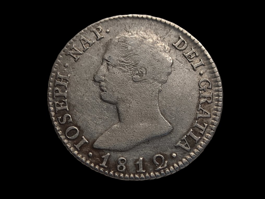 Espanha. José Napoleón (1808-1813). 4 Reales 1812 Sevilla LA #1.1