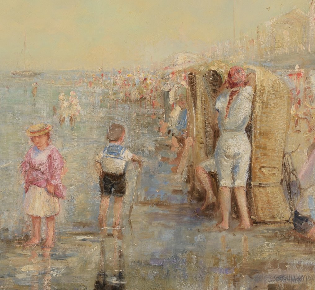 Jan Hovener (1936-2021) - A day at the beach #3.1