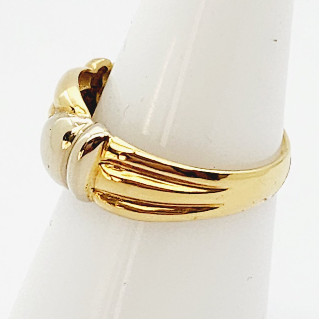 戒指 - 18K包金 黄金, 白金 #2.1