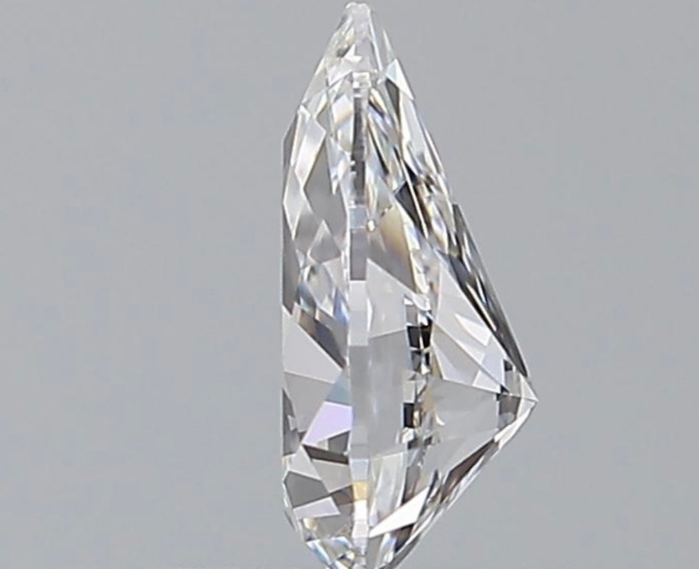 Diamond - 0.50 ct - Αχλάδι, Μπριγιάν - D (άχρωμο) - VVS2 #2.1