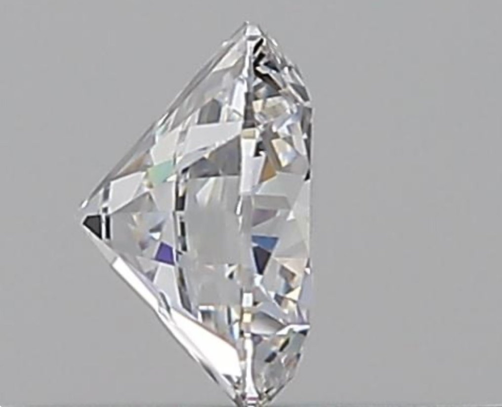 Diament - 0.31 ct - brylantowy, okrągły - D (bezbarwny) - IF (bez skaz wewnętrznych) #3.1