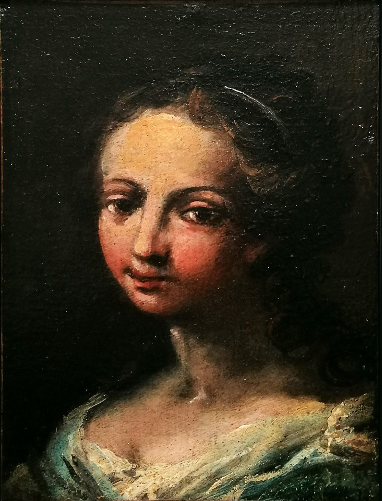 Italian school (XVIII) - Portrait of a Young Lady #1.1