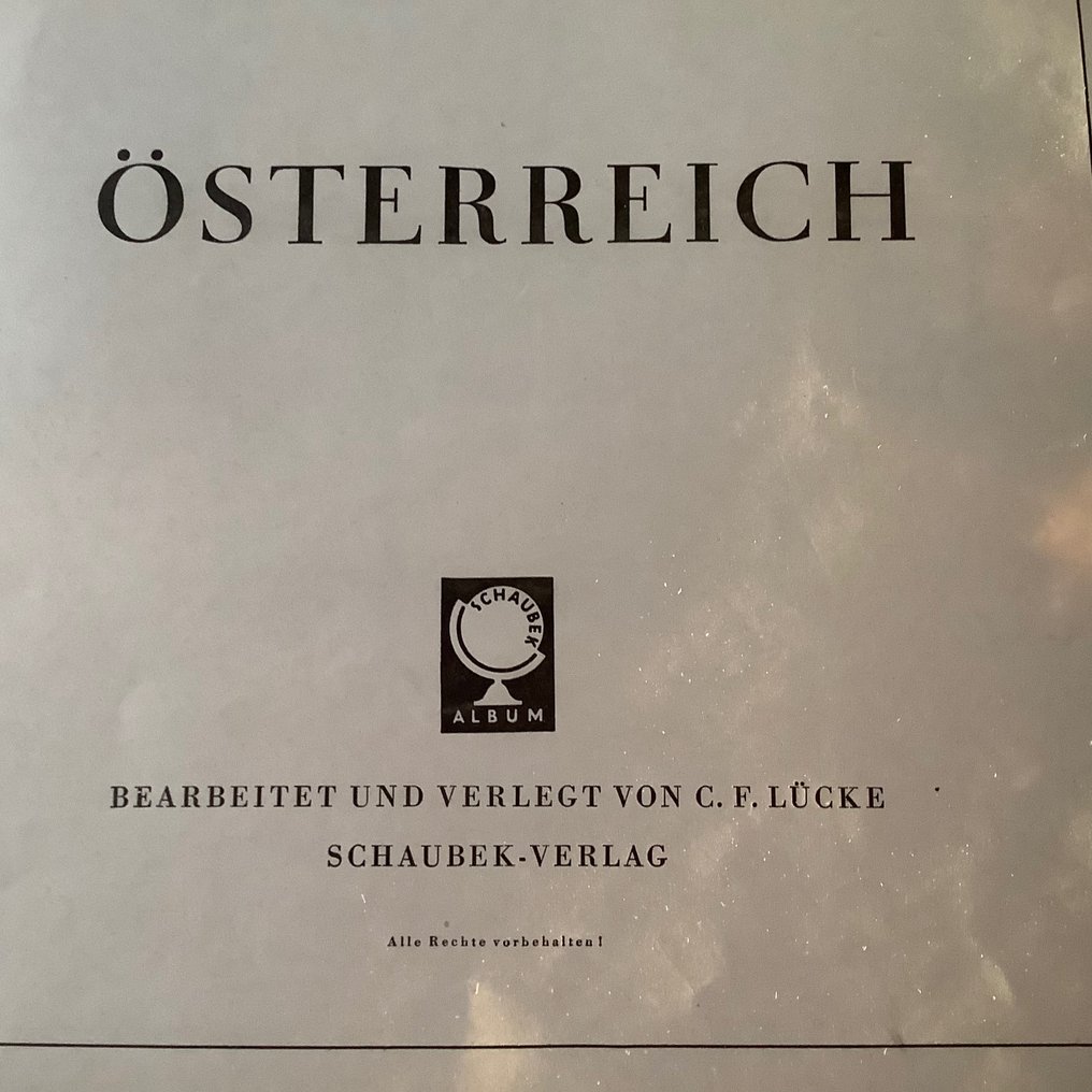 Österreich 1946/1980 - 35 Bände mit Birds, Churning und Reconstruction - Michel #2.1