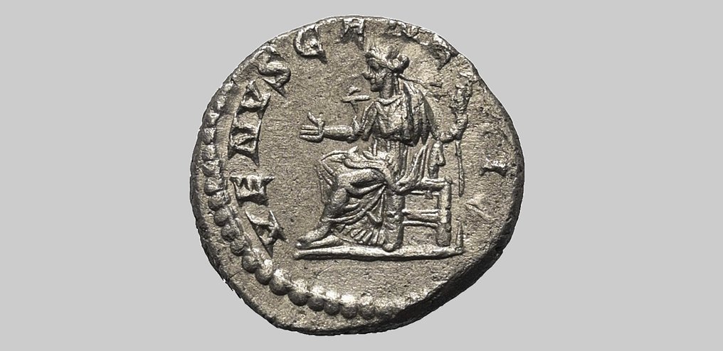 Cesarstwo Rzymskie. Julia Domna (Augusta, AD 193-217). Denarius Rome #3.1