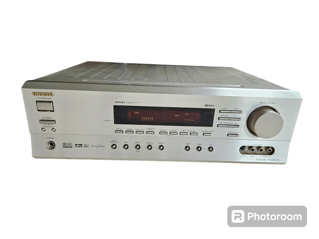 Onkyo TXSR501E DTSES Discrete Dolby Digital EX 6.1 Solid state