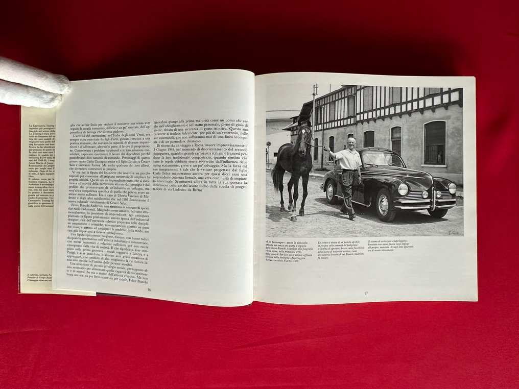 Book - Touring Superleggera - 'Carrozzeria Touring' di Carlo Felice Bianchi Anderloni e Angelo Tito Anselmi - 1982 #1.2