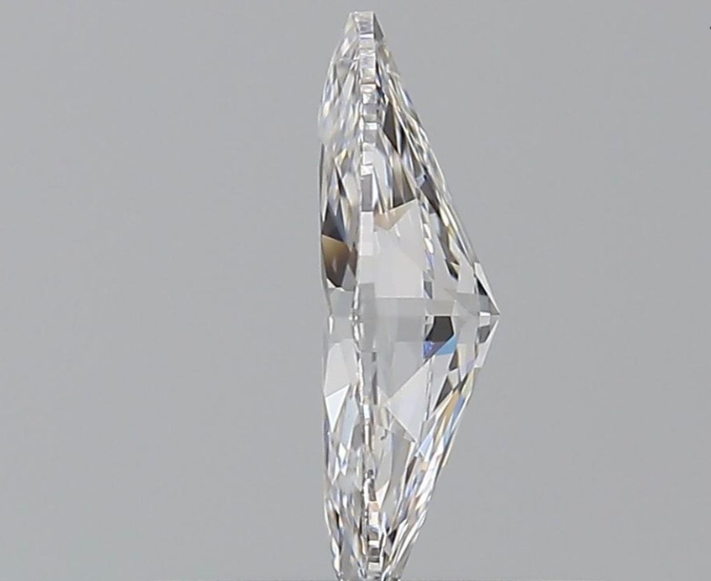 鑽石 - 0.40 ct - 明亮型, 欖尖形 - D (無色) - VS1 #2.1
