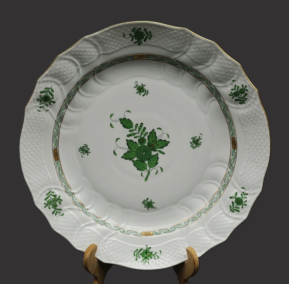 Herend - Fuente - Apponyi Verde - Porcelana #1.2