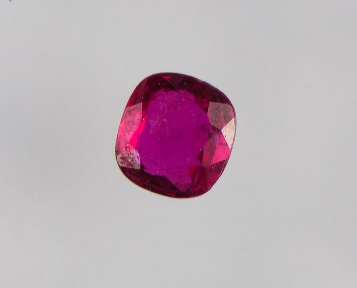 Fine Color Quality - Vivid Pinkish Purplish Red Ruby - 0.41 ct #2.1