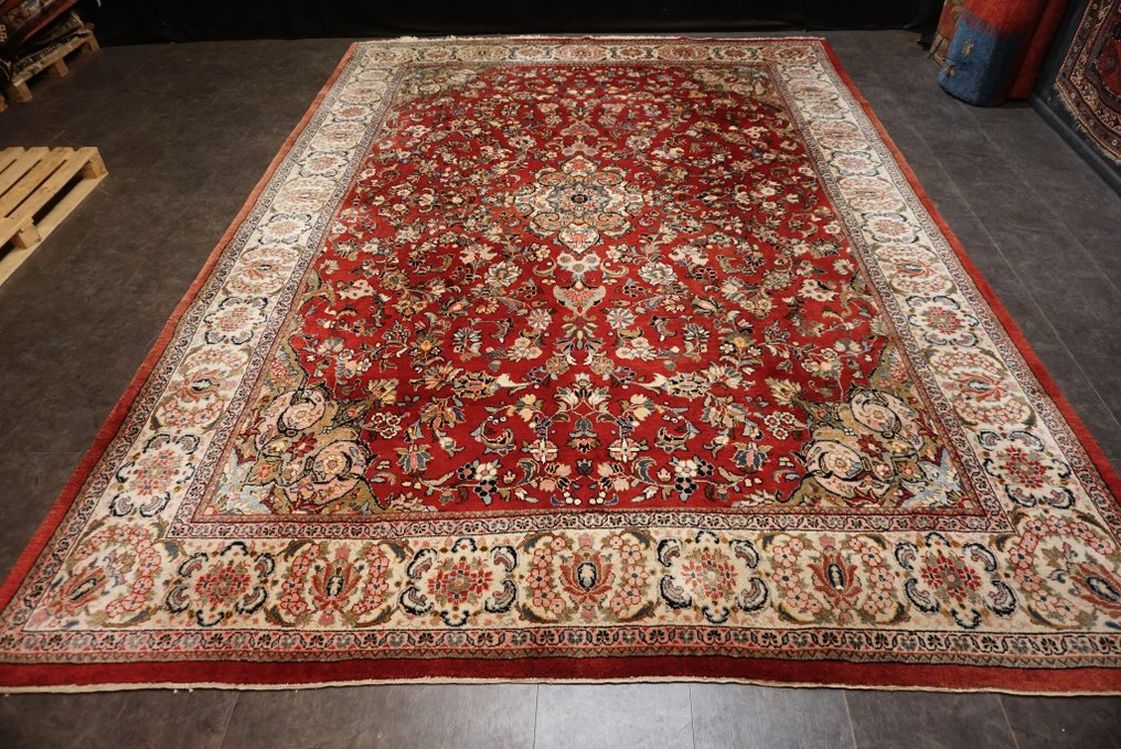 波斯薩羅 - 地毯 - 393 cm - 285 cm #1.3