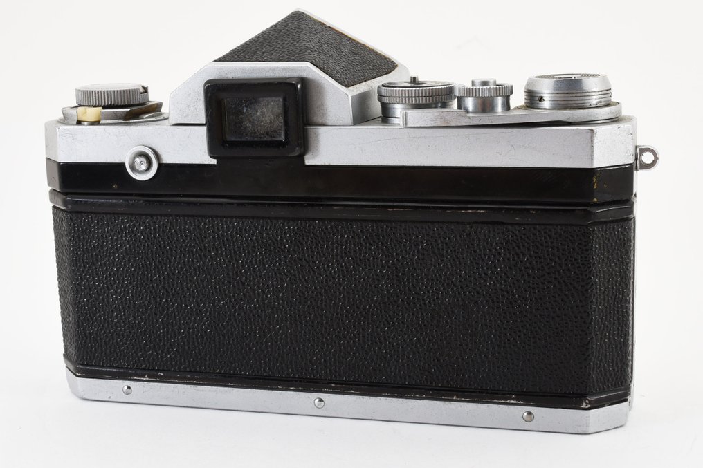 Nippon Kōgaku Nikon F | Eye Level Silver Early Model 35mm SLR Film Camera Body Analogue camera #3.1