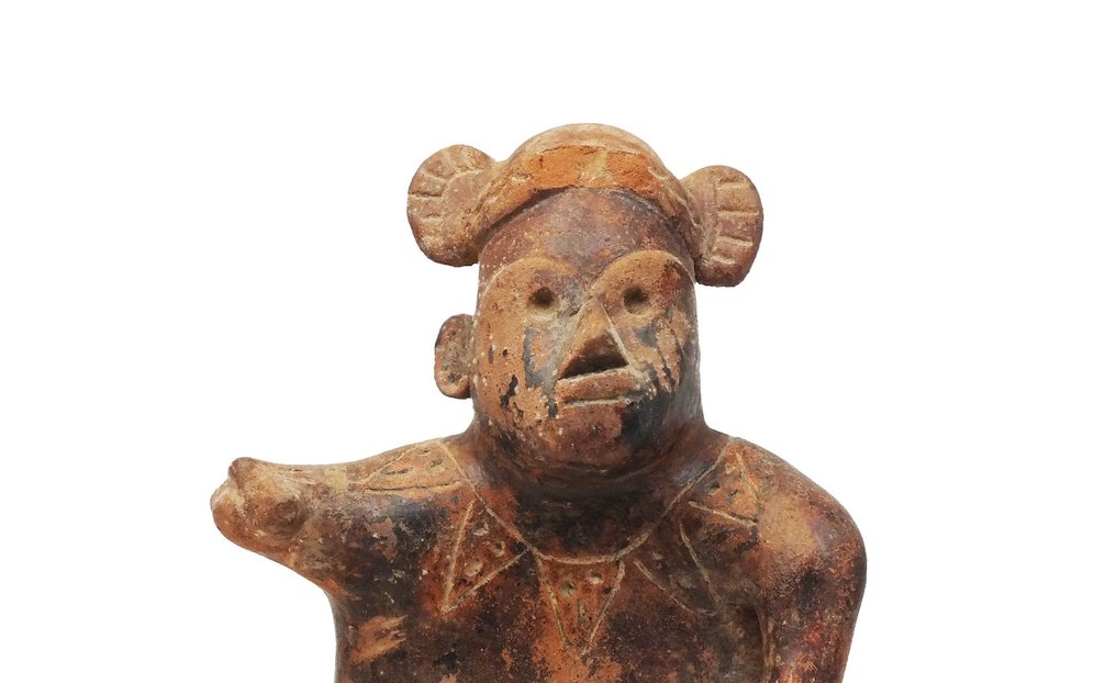 Jalisco/ Nayarit Terracotta Pre-Colombian Terracotta Figure from the Nayarit Culture - 200 BC - 300 AD - 25 cm #1.1