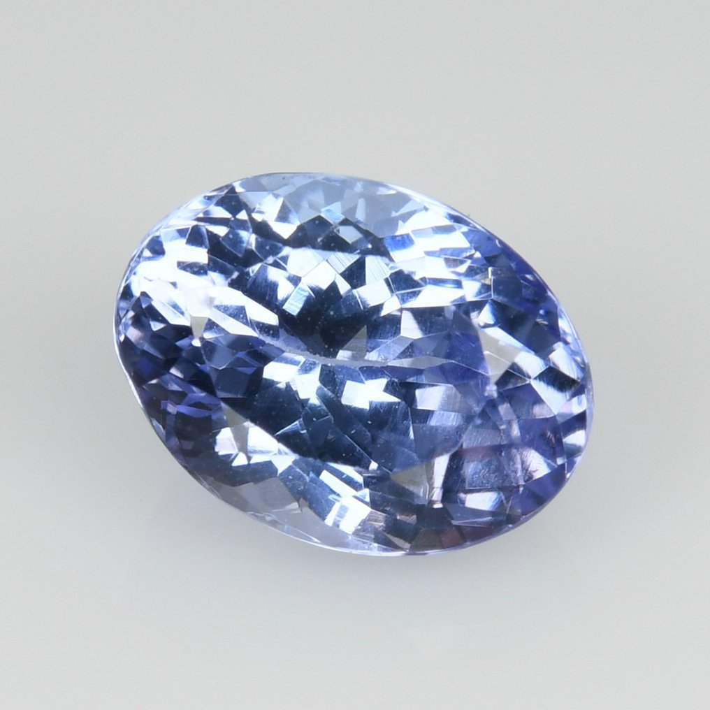 1 pcs (淡紫蓝色) 坦桑石 - 2.87 ct #2.1