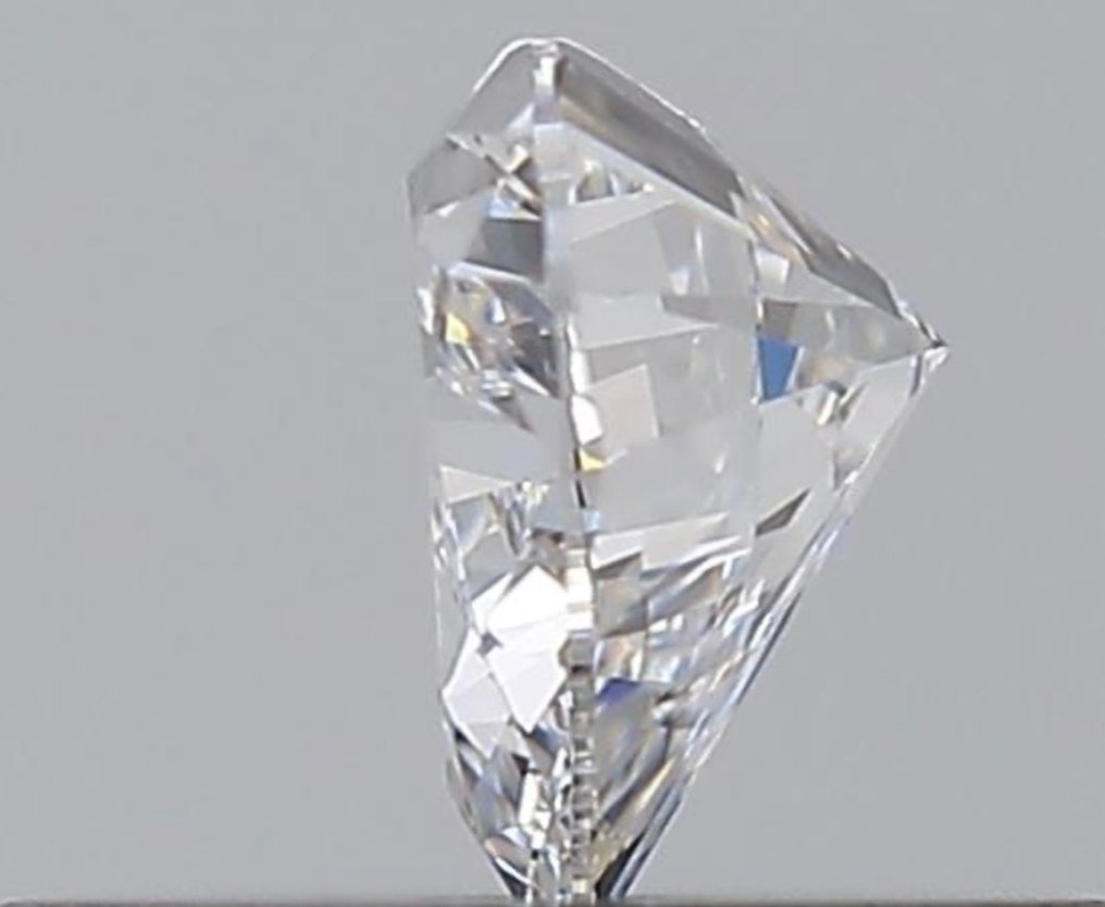 Diamante - 0.31 ct - Brillante, Cuore - D (incolore) - VVS2 #2.1