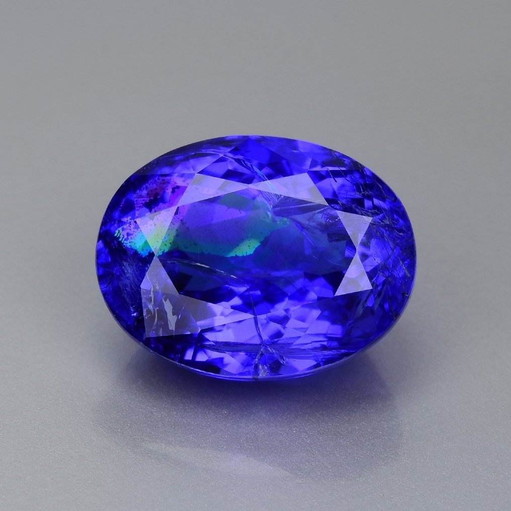1 pcs [Albastru viu/profund (violet)] Tanzanite - 5.85 ct #1.1