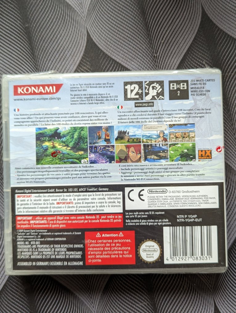 Nintendo - DS - Rare sealed Suikoden Tierkreis. - Videospill (1) - I original forseglet eske #1.2
