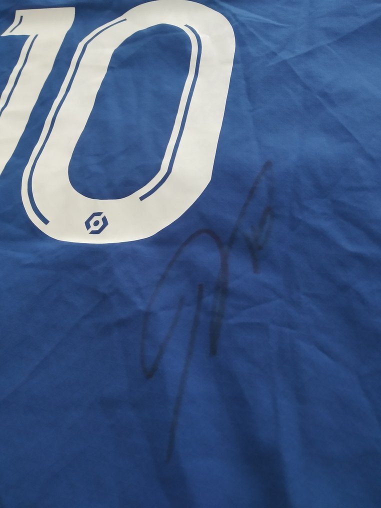 Pierre Emerick Aubameyang Match Worn Jersey Signed - Olympique Marseille vs Waalwijck - Camiseta de fútbol #2.1