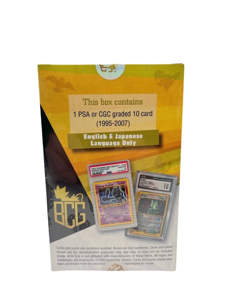 Pokémon Mystery box - Vintage 10 - WOTC #2.1