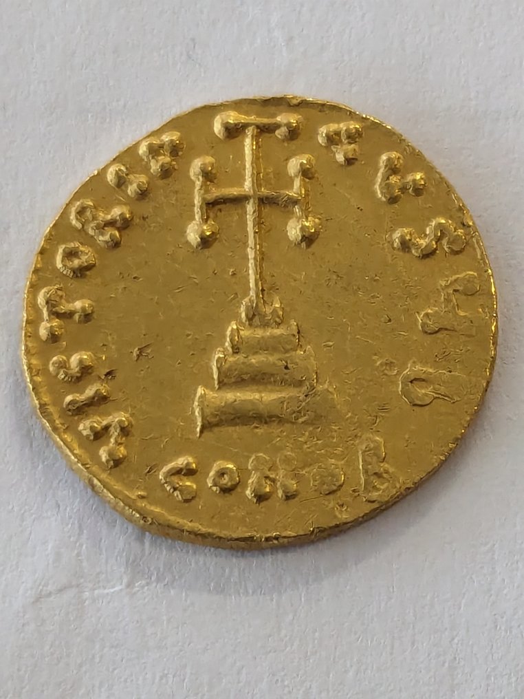 Impreiul Bizantin. Leontios (AD 695-698). Solidus 695 A.C #1.1