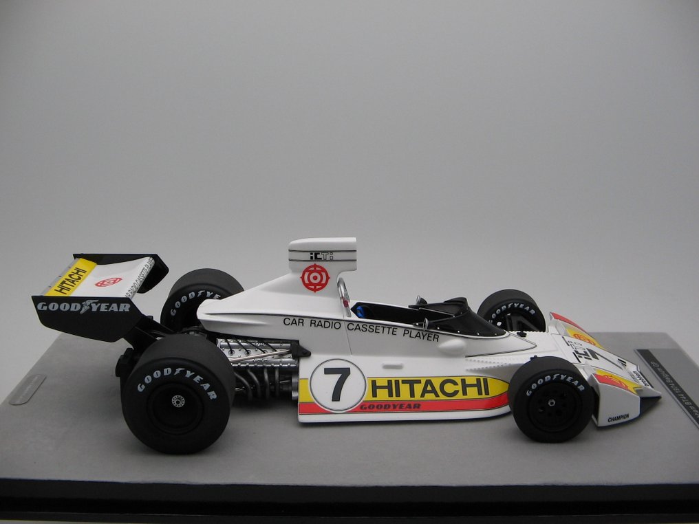 Tecnomodel 1:18 - Modellino di auto sportiva - Brabham BT44 1974 Belgium GP #7 C. Reutemann - TM18-274C #3.2
