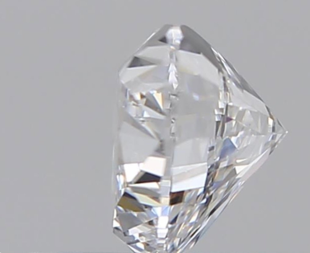 Diamond - 0.50 ct - Brilliant, Heart - D (colourless) - VVS2, Ex Ex #2.1