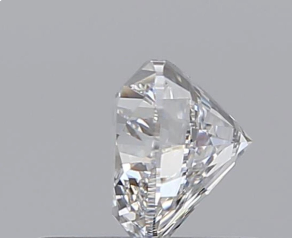 Diamant - 0.50 ct - Brilliant, Hjerte - E - VVS1, Ex Ex #2.1