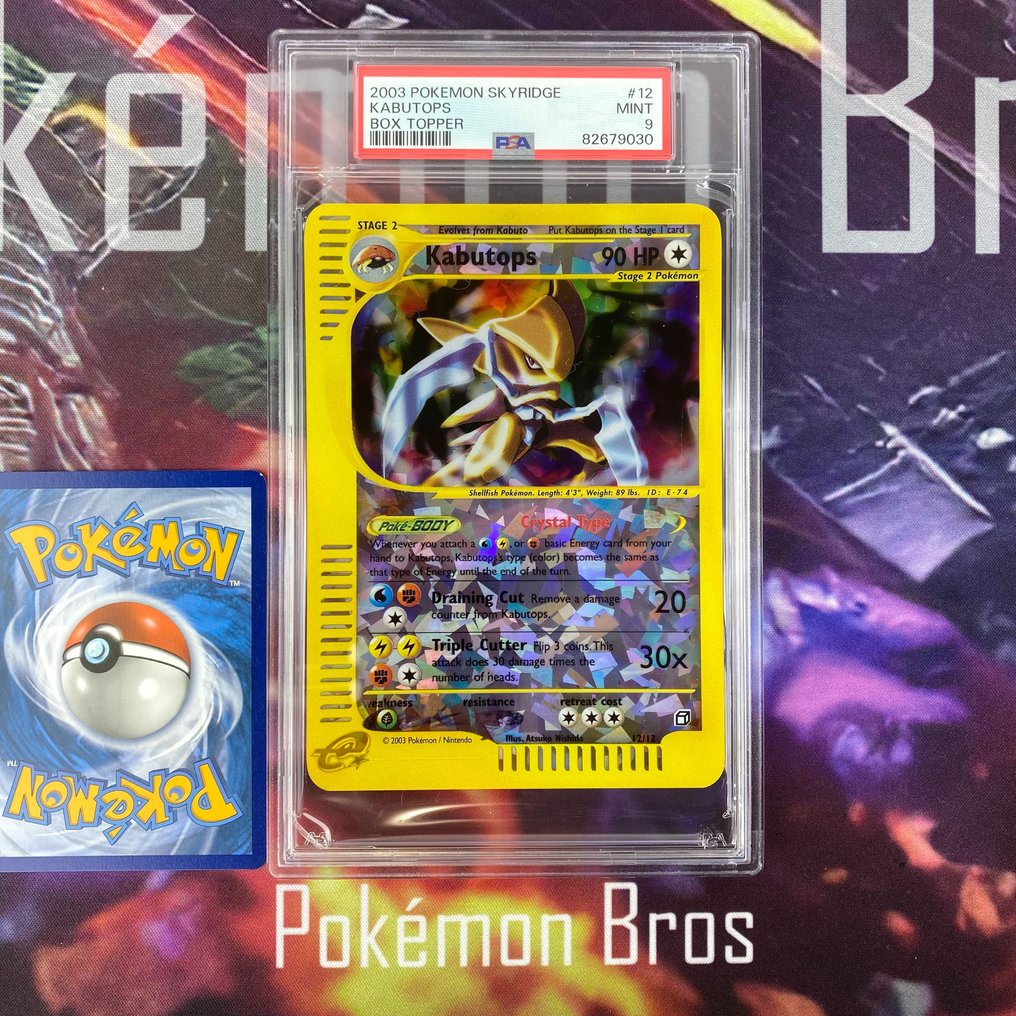 Pokémon Graded card - Kabutops #12 Box Topper Pokémon - PSA 9 #2.1