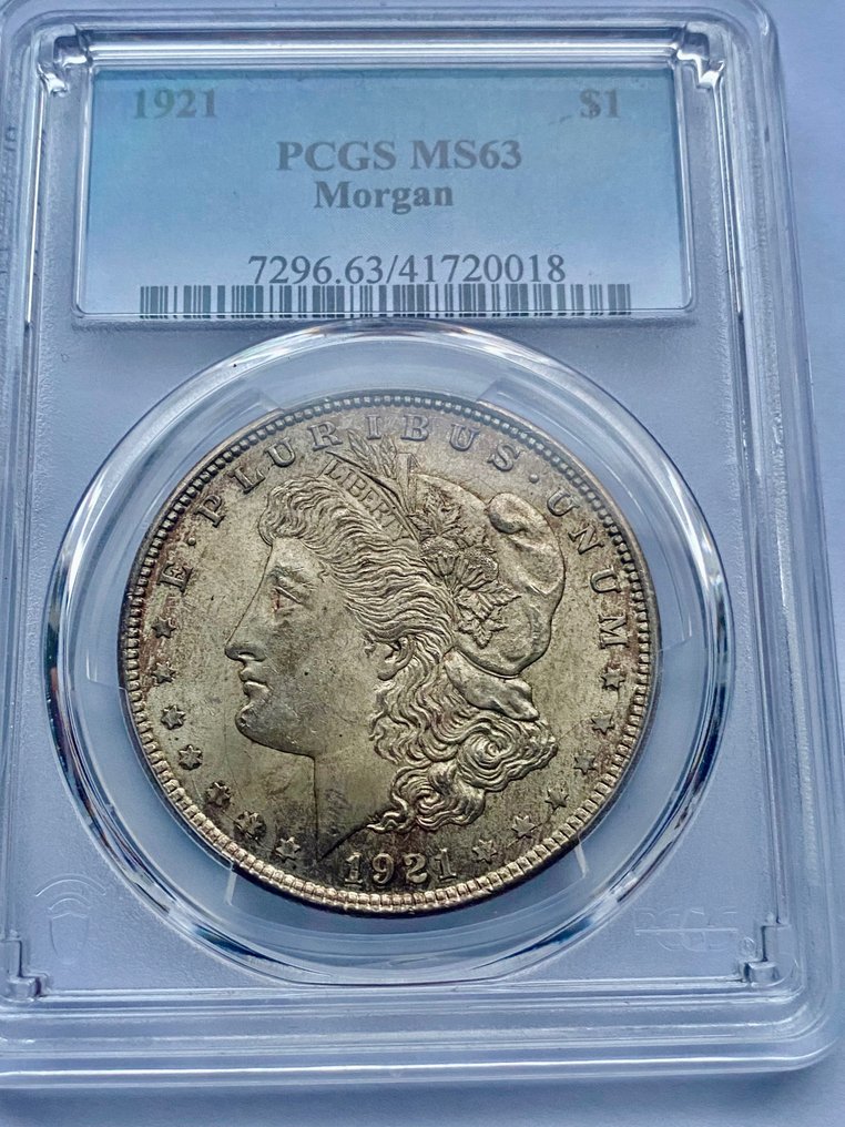 美国. A Collection of 6x PCGS Certified Silver Dollars #2.1