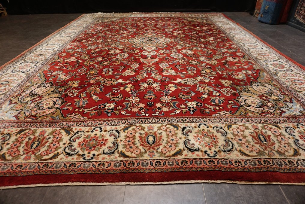 波斯薩羅 - 地毯 - 393 cm - 285 cm #1.2
