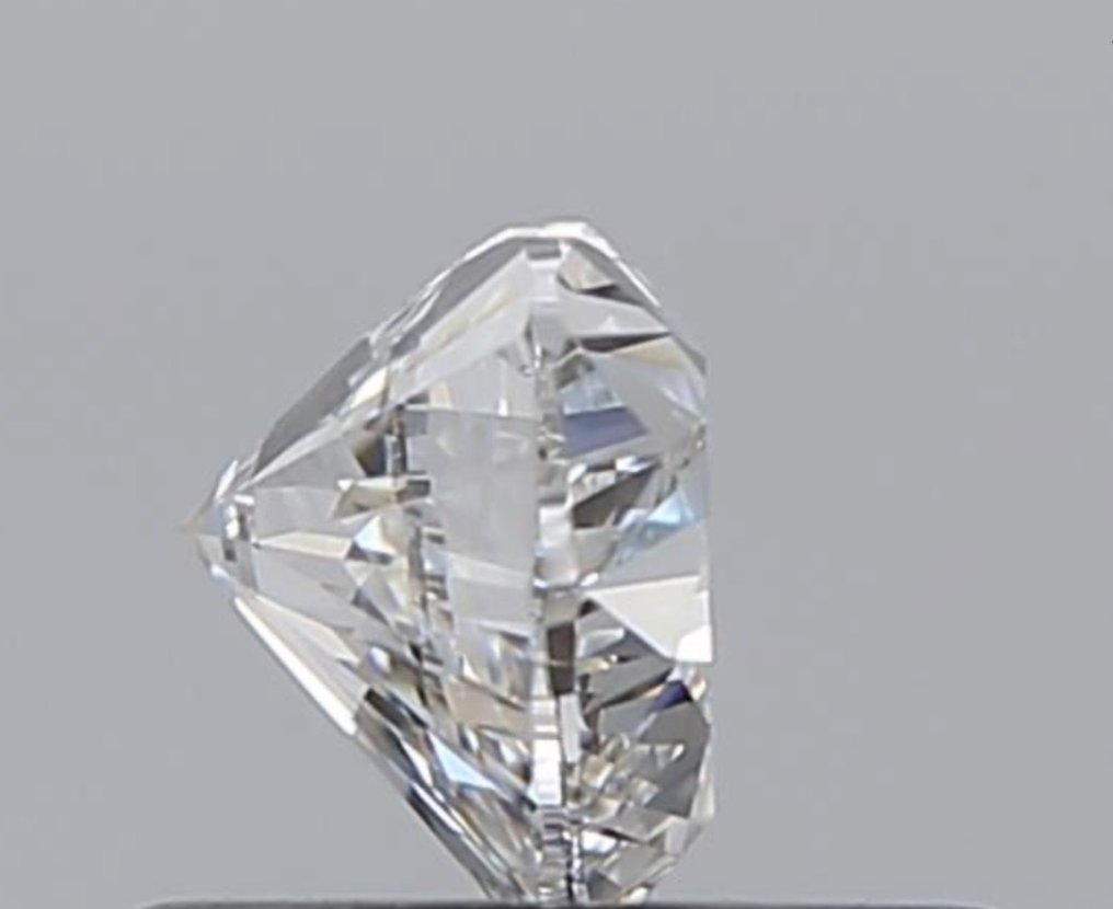 Diamant - 0.50 ct - Brilliant, Hjerte - E - VVS1, Ex Ex #3.1