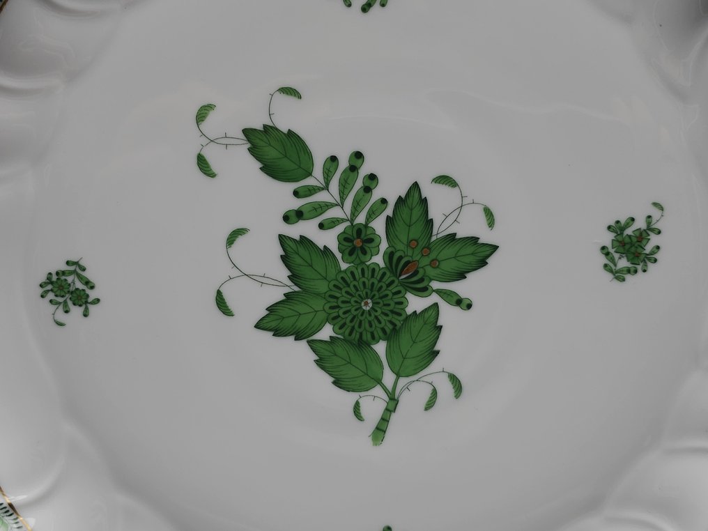 Herend - Fuente - Apponyi Verde - Porcelana #3.1