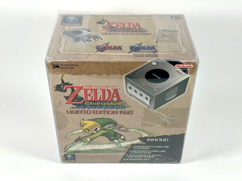 Nintendo - Gamecube - The Legend of ZELDA the WINDWAKER. Platinum Edition. - Console per videogiochi + giochi - Nella scatola originale #1.0